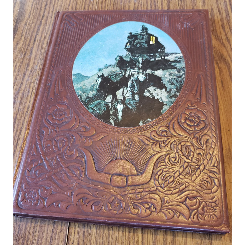 Time Life Books The Old West The Expressmen Leatherette Hardcover 1977